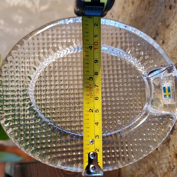 Vintage Crystal picture frame by Lindshammar of Sweden from the 70s - Picture 8 of 11